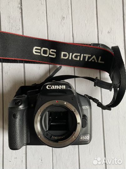 Canon eos 450d body + объектив kit 18-55