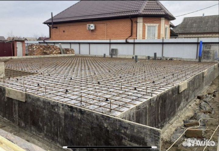 Фундамент Ленточный / Цоколь / Плита / Под Ключ