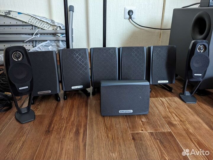 Акустическая система 7.1 Creative GigaWorks s750