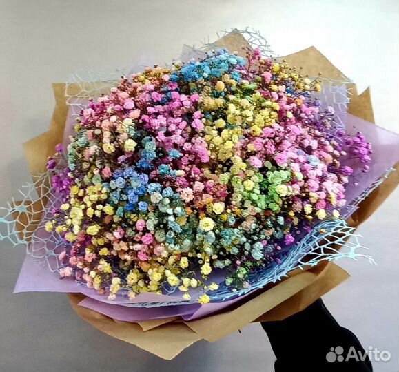 Букет из гипсофилы