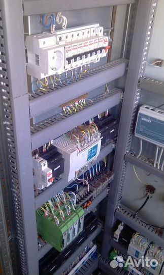 Программирование PLC, HMI, сборка щитов автоматики