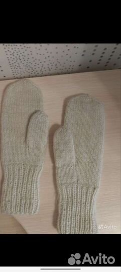 Варежки женские теплые