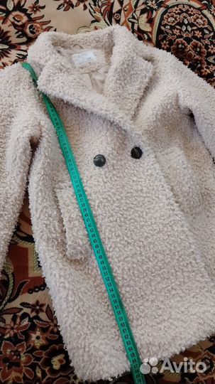 Пальто для девочки 140