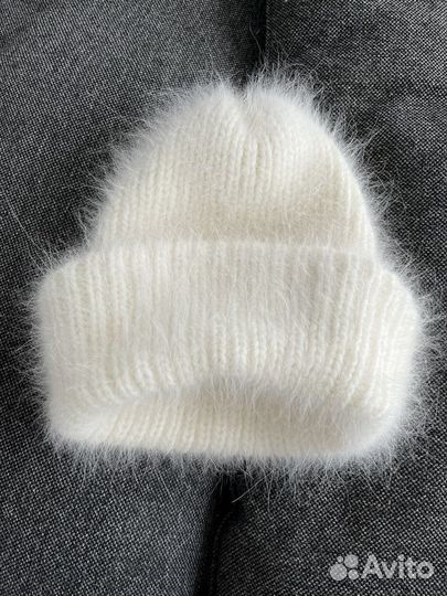 Шапка вязаная ручная работа