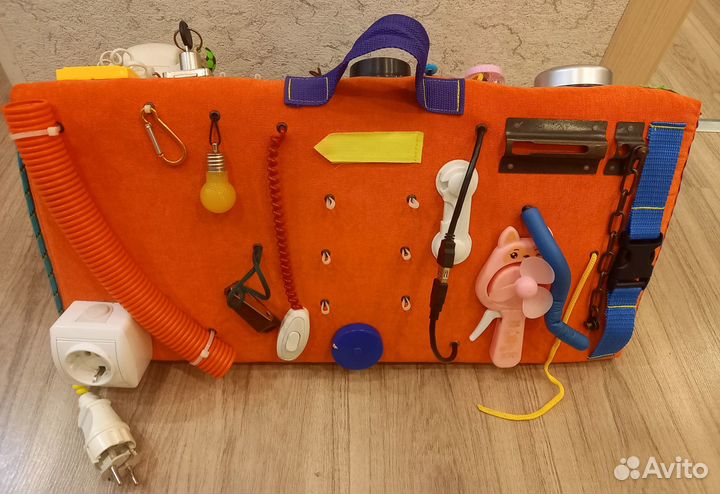 Бизиборд мягкий