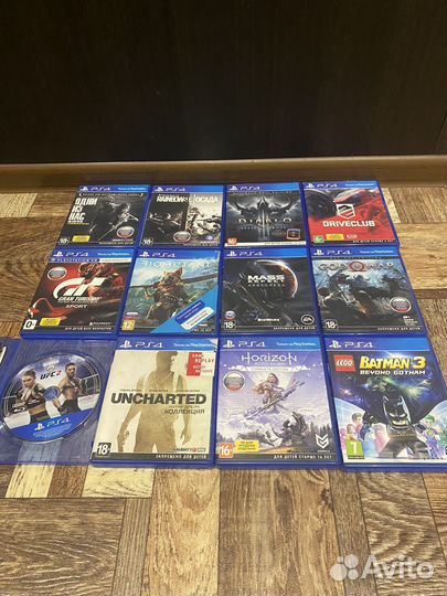 Диски на ps4