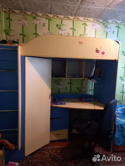 Детская кровать чердак