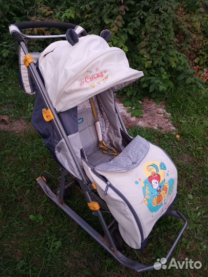 Санки коляска ника