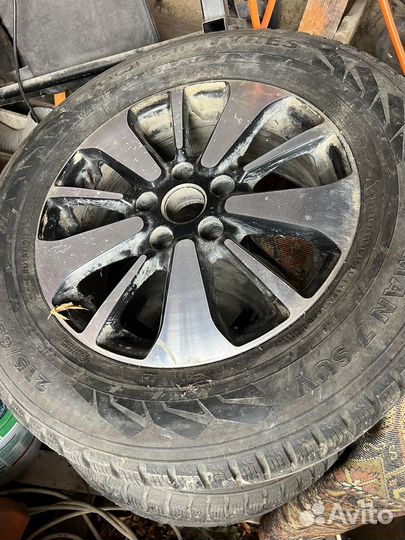 Диски K&K кс688 6.5x16 5x114.3 Алмаз черный