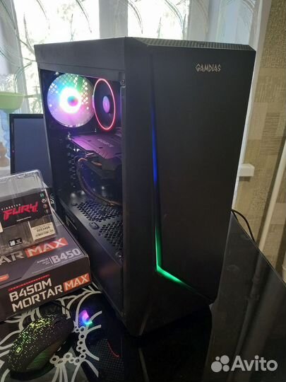 Современный игровой системник Ryzen7