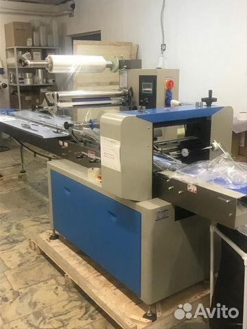 600й горизонтальный автоматический упаковщик