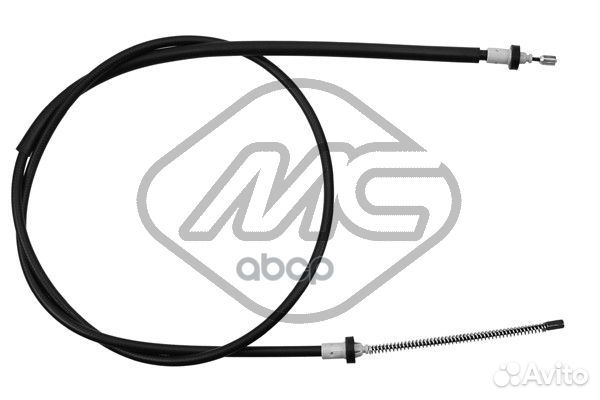 Трос ручника logan MCV 1/5DCI ALL (drum brake)