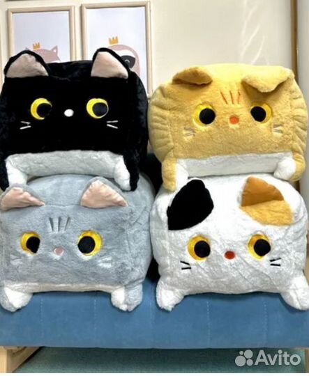 Большая мягкая игрушка - кот 30 см