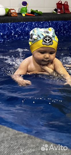 Шапочка для плавания детская