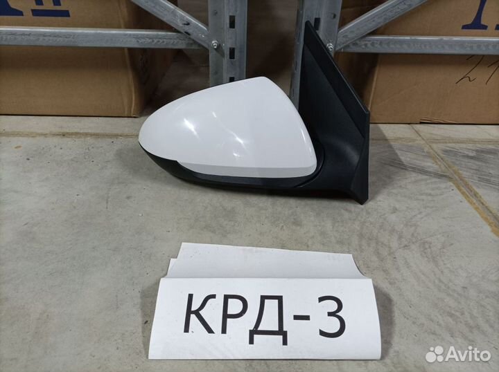Правое зеркало Hyundai Solaris