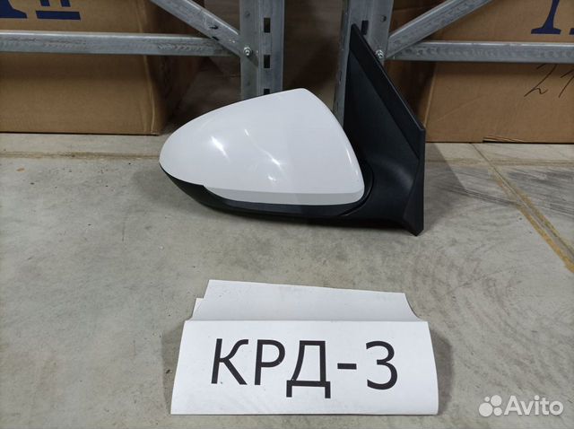 Правое зеркало Hyundai Solaris