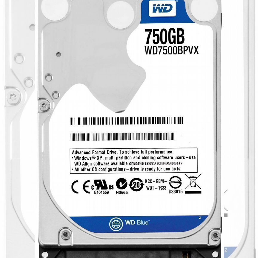 [WD7500BPVX] Жесткий Диск Western Digital 750gb Sata Wd7500bpvx