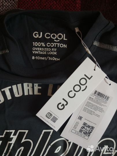 Новая футболка-оверсайз для мальчика 8-10 лет (140