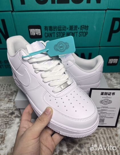 Кроссовки Nike Air Force 1 белые