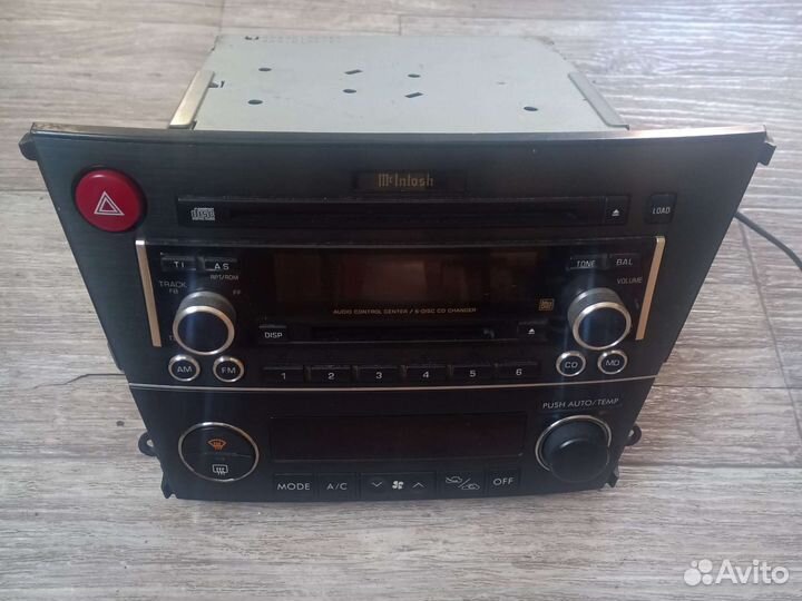 Магнитола subaru legacy bl McIntosh