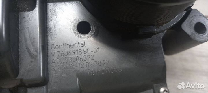 Дроссельная заслонка Peugeot 308 T7 (2007 - 2011)