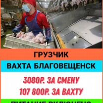 Грузчик на птицефабрику/Благовещенск/Вахта