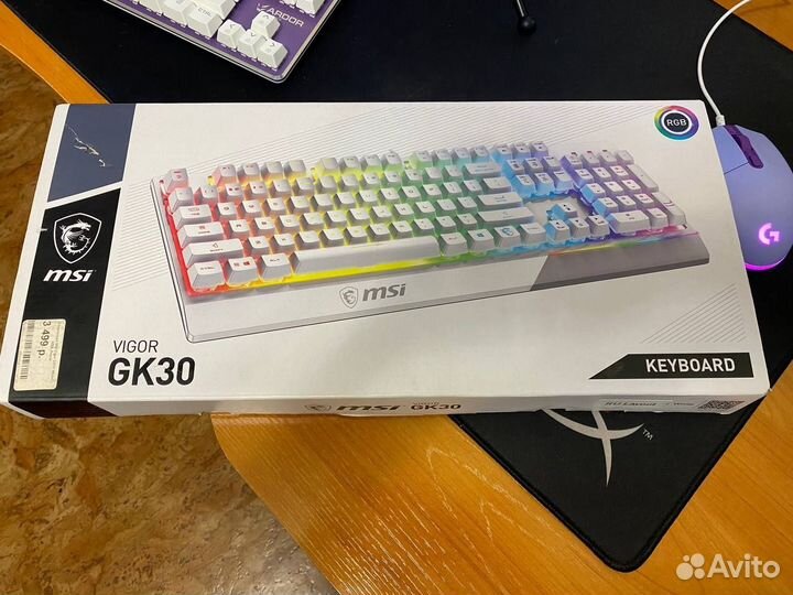 Клавиатура MSI Vigor GK30