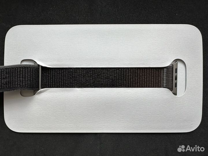 Ремешок Apple watch ultra black/gray trail loop ML