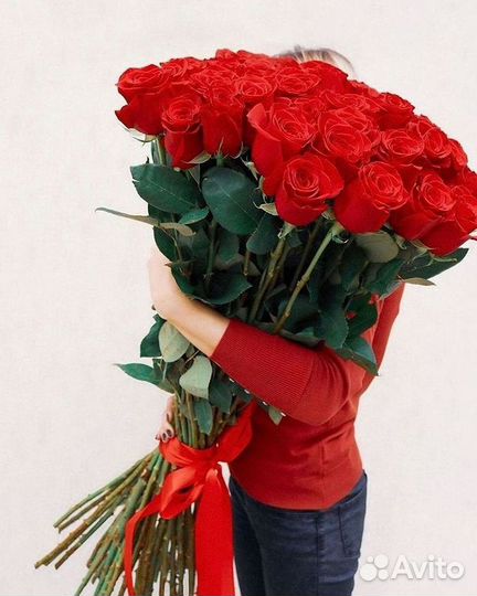 Высокие розы Гигантские розы Доставка цветов