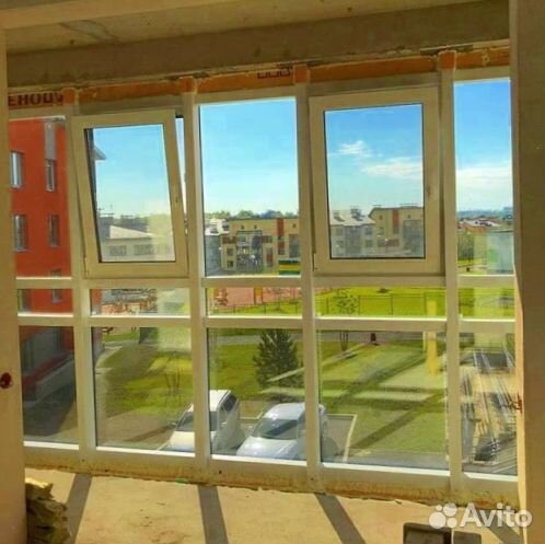 Пластиковое окно новое с установкой