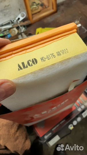 Воздушный фильтр Citroen Peugeot 1.6 this md8176