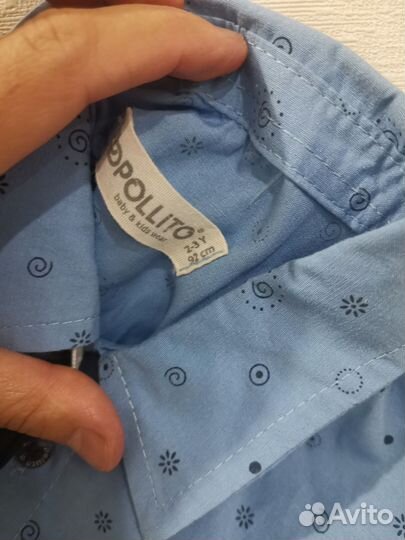 Рубашка и брюки для мальчика 92