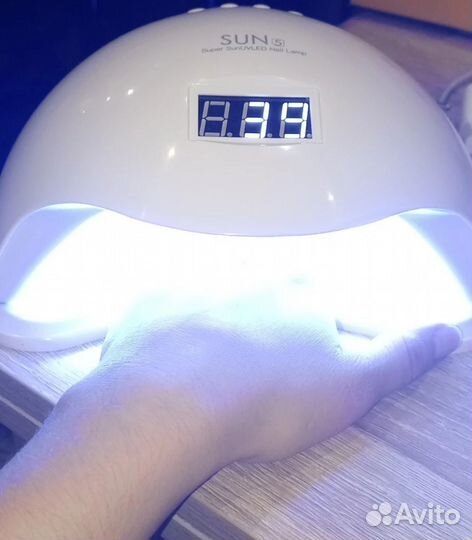 Лампа led/uv для маникюра новая