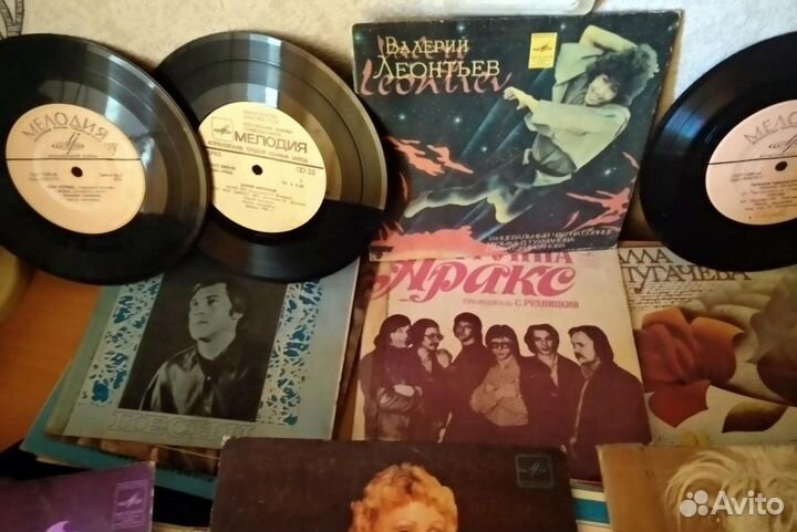 Виниловые пластинки СССР