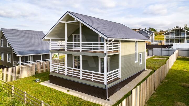 Дом 216 м² на участке 10 сот.