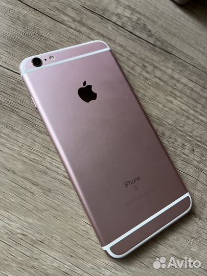 Телефон iPhone 6s plus rose gold