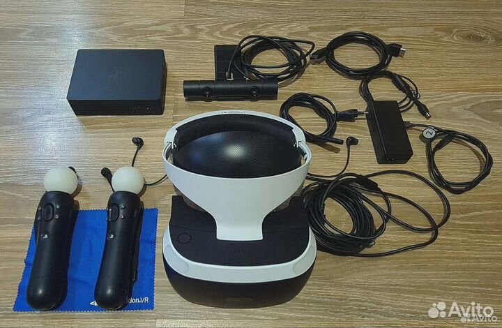 VR Шлем виртуальной реальности Sony PS4 v2 + 2Move