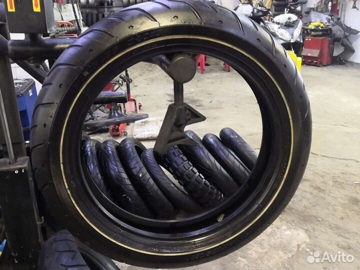 Dunlop D-408 130/80/17 В39 WW (1м)