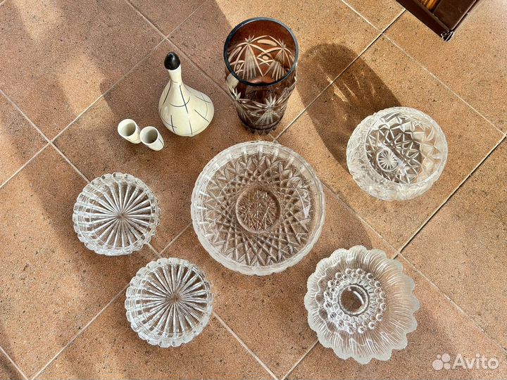 Хрустальная посуда СССР