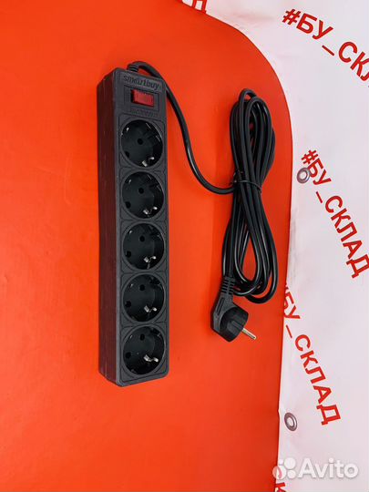Сетевой фильтр-удлинитель 5 розеток, 3 метра