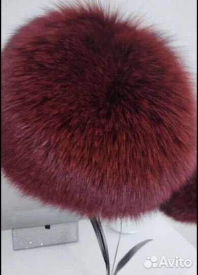 Шапка меховая женская из песца
