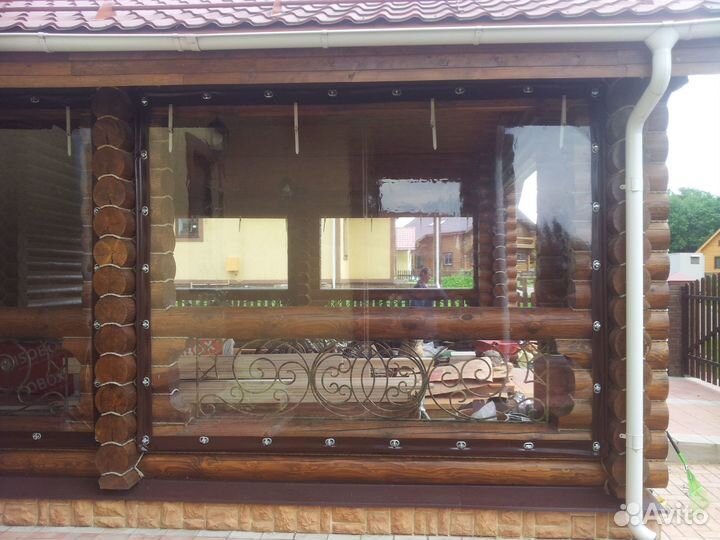 Мягкие окна для веранды