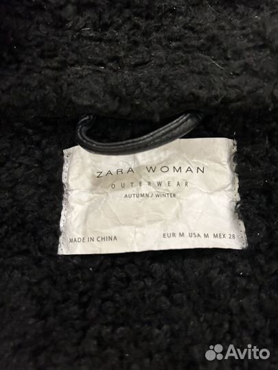 Дубленка zara