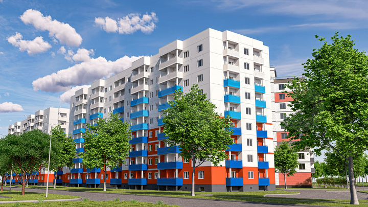 2-к. квартира, 53,9 м², 8/9 эт.