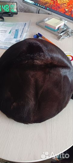 Шапка норковая женская