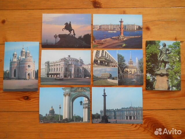 Почтовые карточки Ленинград, открытки Ленинград