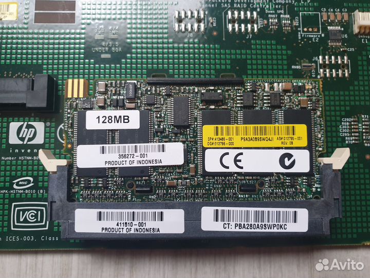 Hp SMART Array e200 SAS-sata raid контроллер Pci-e
