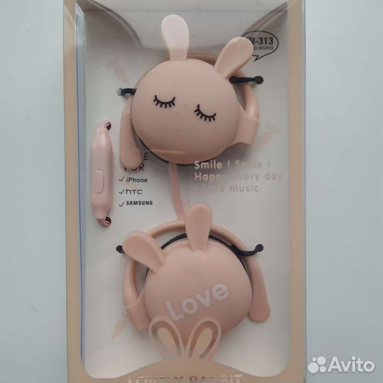 Наушники детские новые