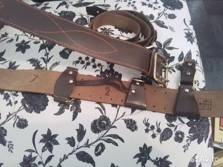 Ремень СССР офицерский с портупеей