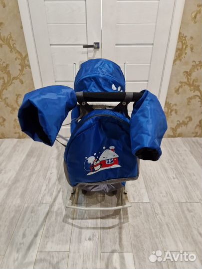 Коляска санки